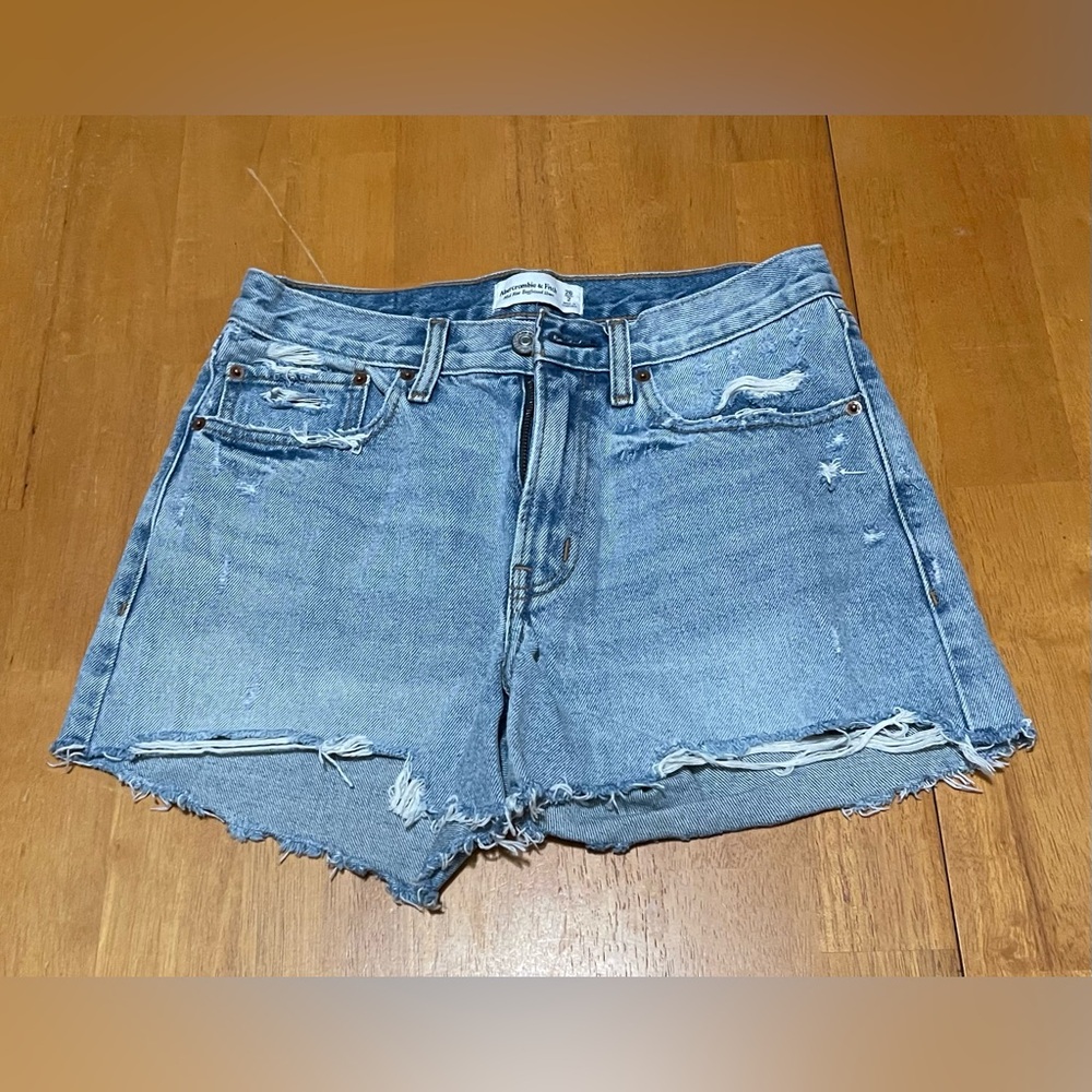 Women's Distressed Denim Shorts